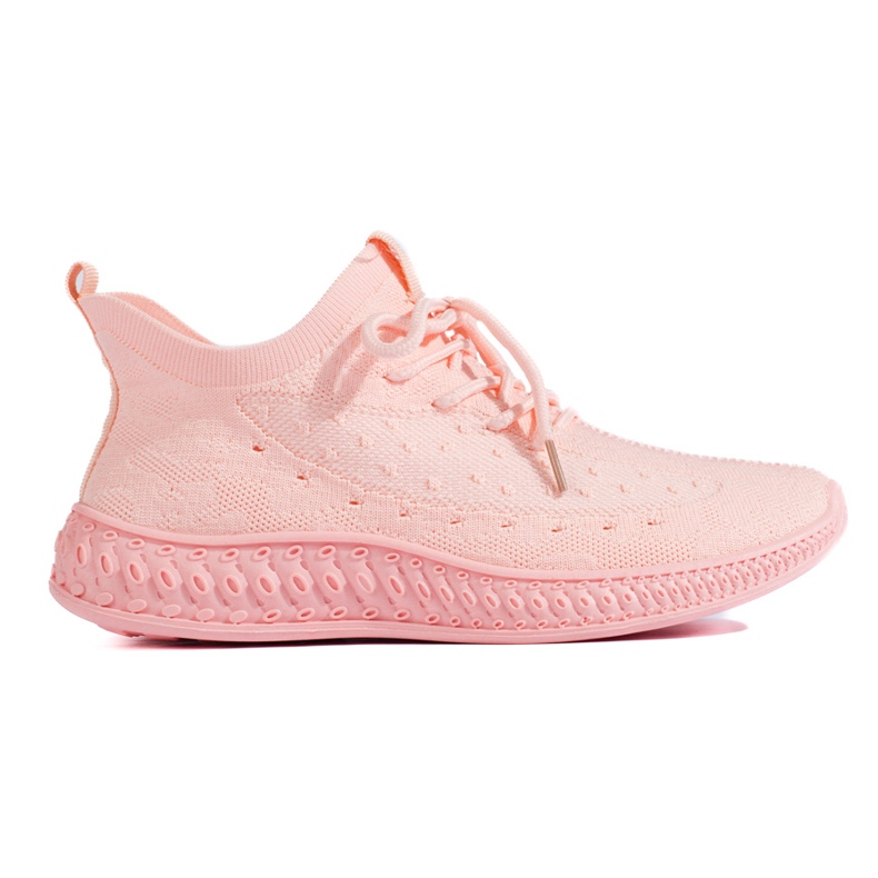 SHELOVET Sneakers in tessuto rosa