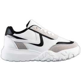 SHELOVET Scarpe da ginnastica casual bianco multicolore