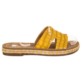 SHELOVET Pantofole Gialle Casual giallo