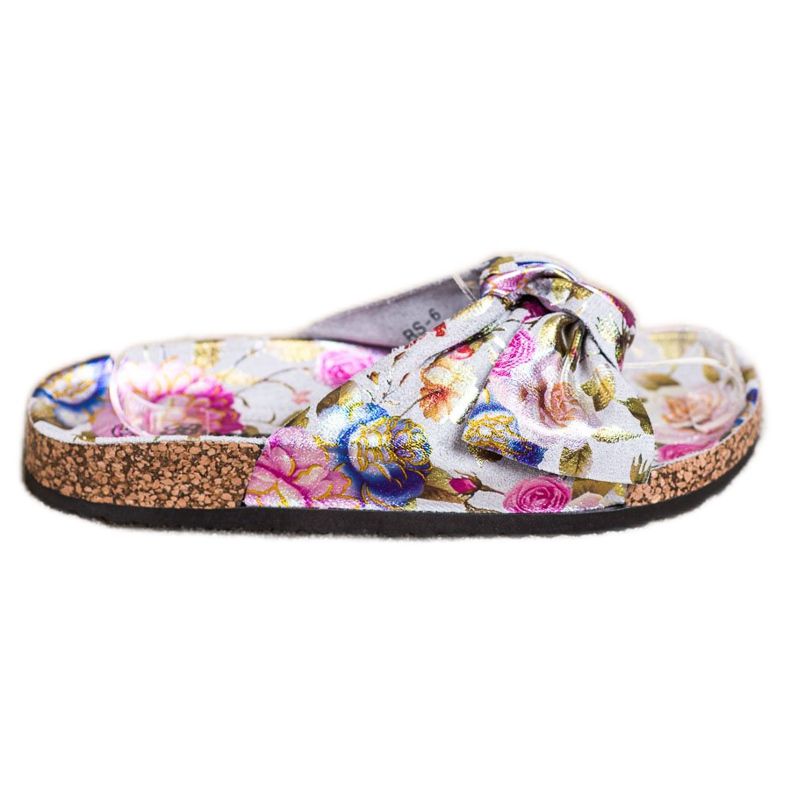 Bona Pantofole Con Motivo Floreale multicolore