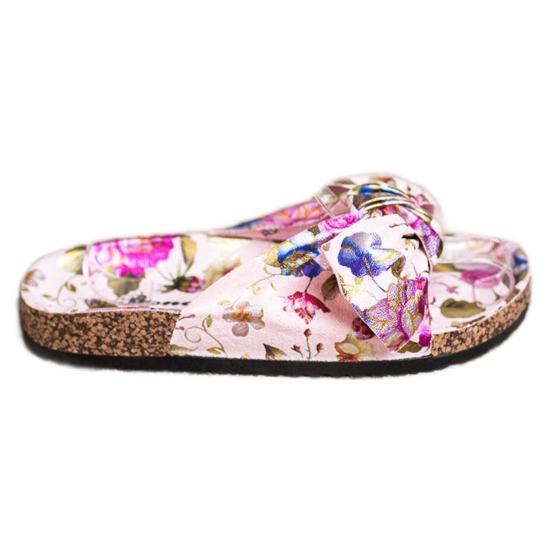 Bona Pantofole Con Motivo Floreale multicolore
