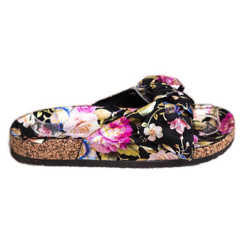 Bona Pantofole Con Motivo Floreale multicolore