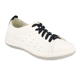 Befado scarpe basse scarpe da donna 156D009 bianca