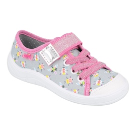 Scarpe per bambini Befado 251X172 rosa grigio