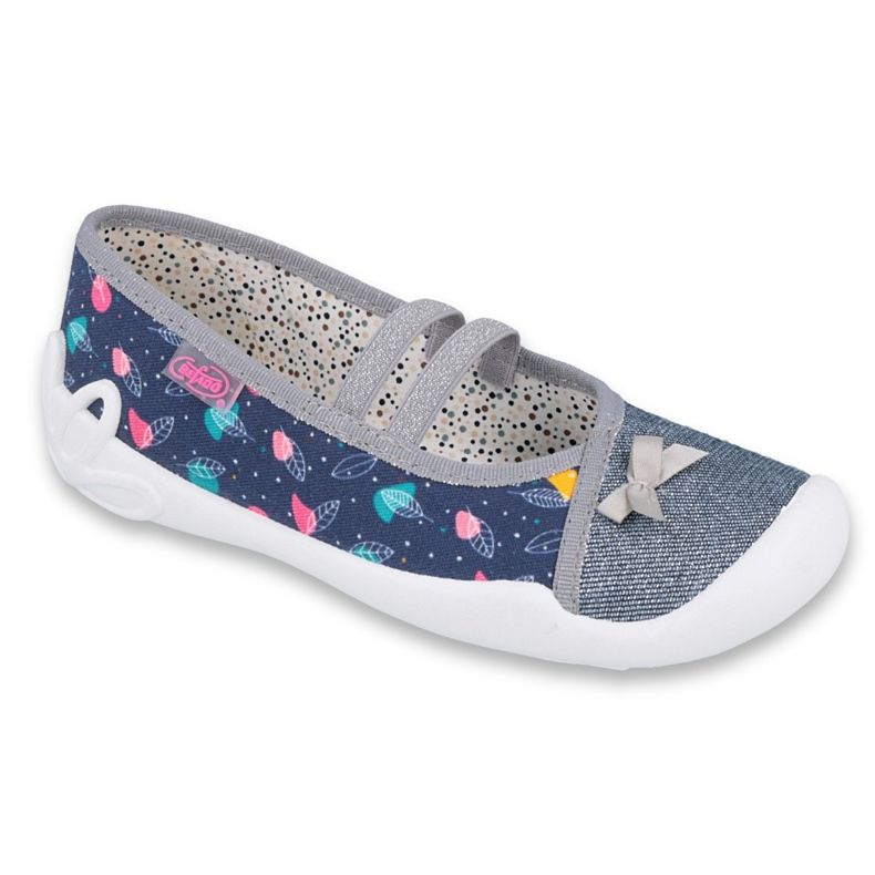 Scarpe per bambini Befado 116Y287 blu navy grigio