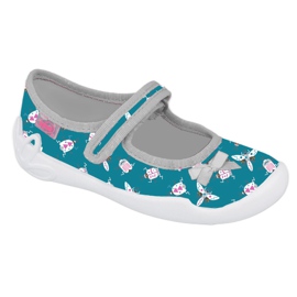 Scarpe per bambini Befado 114X446 grigio verde