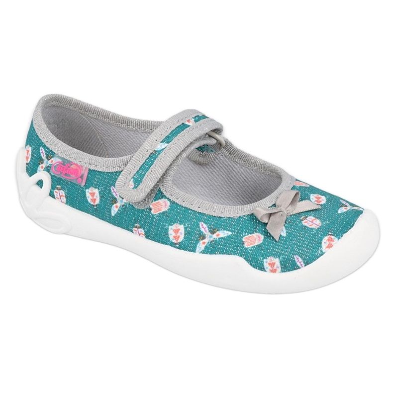 Scarpe per bambini Befado 114Y446 grigio verde