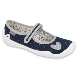 Scarpe per bambini Befado 114Y412 blu navy grigio