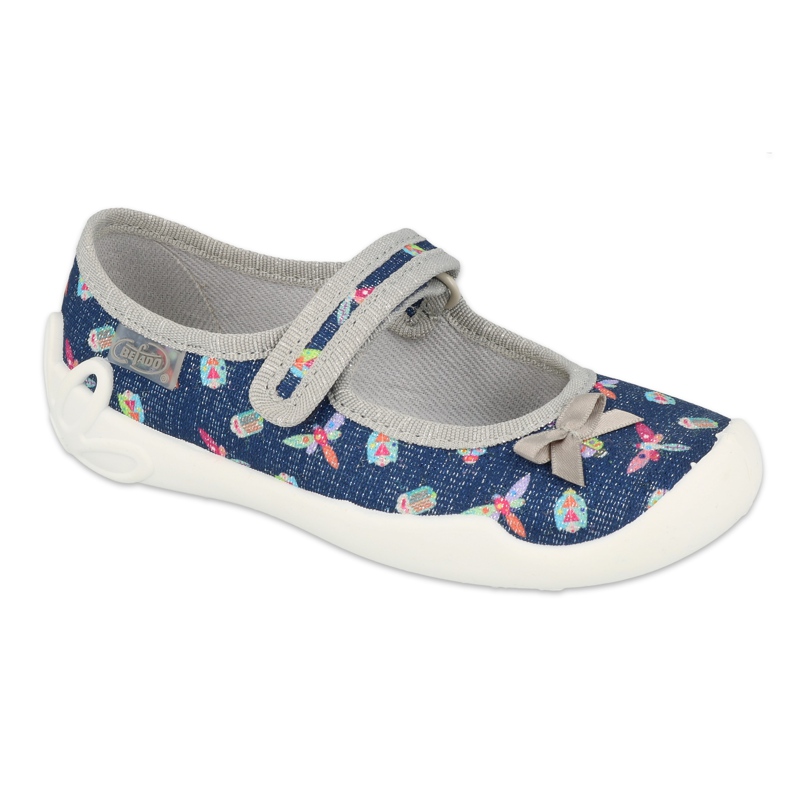 Scarpe per bambini Befado 114X445 blu navy grigio