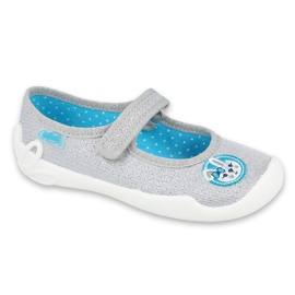 Scarpe per bambini Befado 114X444 blu grigio