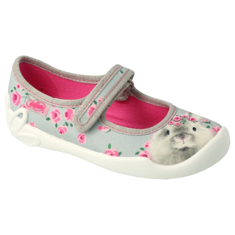 Scarpe per bambini Befado 114X458 rosa grigio