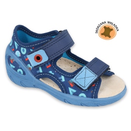 Scarpe per bambini Befado pu 065P161 blu navy blu
