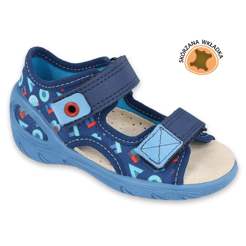 Scarpe per bambini Befado pu 065P161 blu navy blu