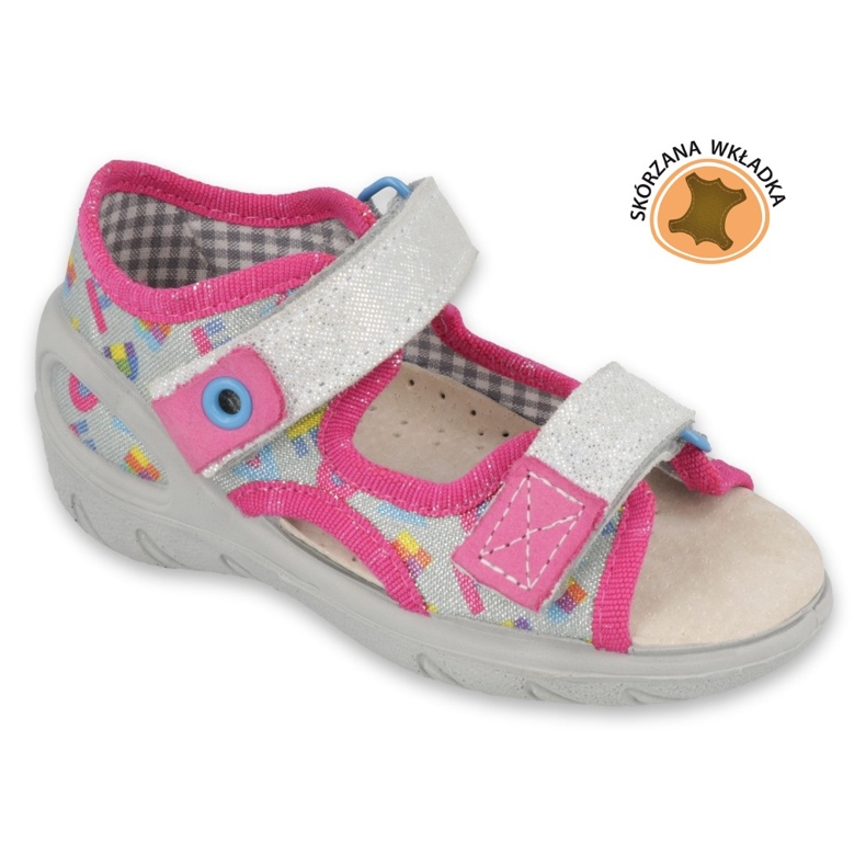 BEFADO SLIPER SLIPER INSERT CETTURA 065P149 rosa grigio