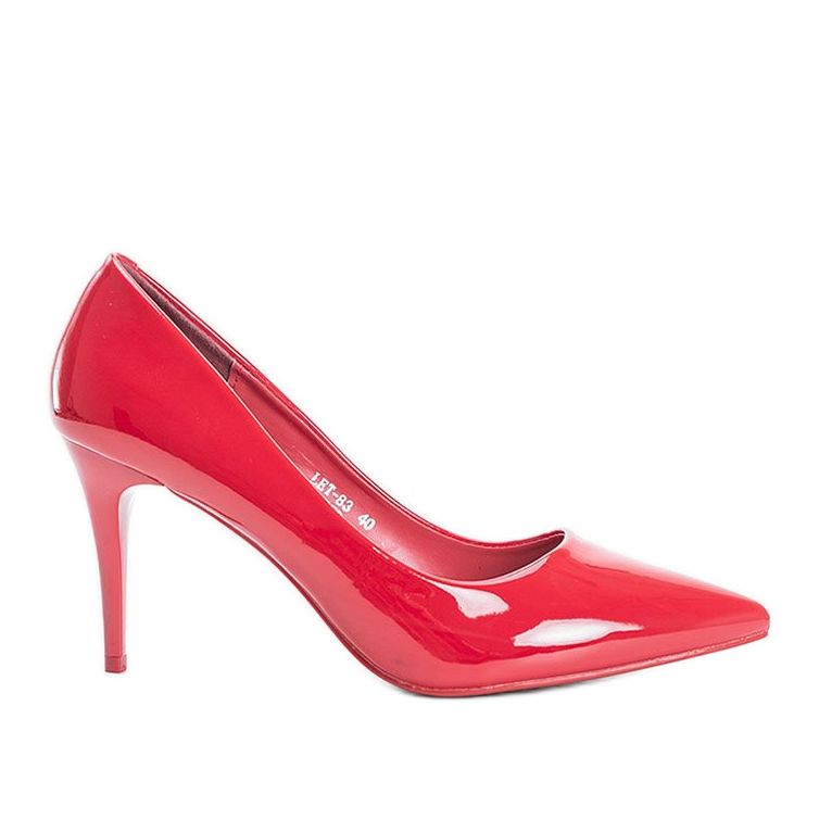 Décolleté rosse su tacco alto Bowi Bowi rosso
