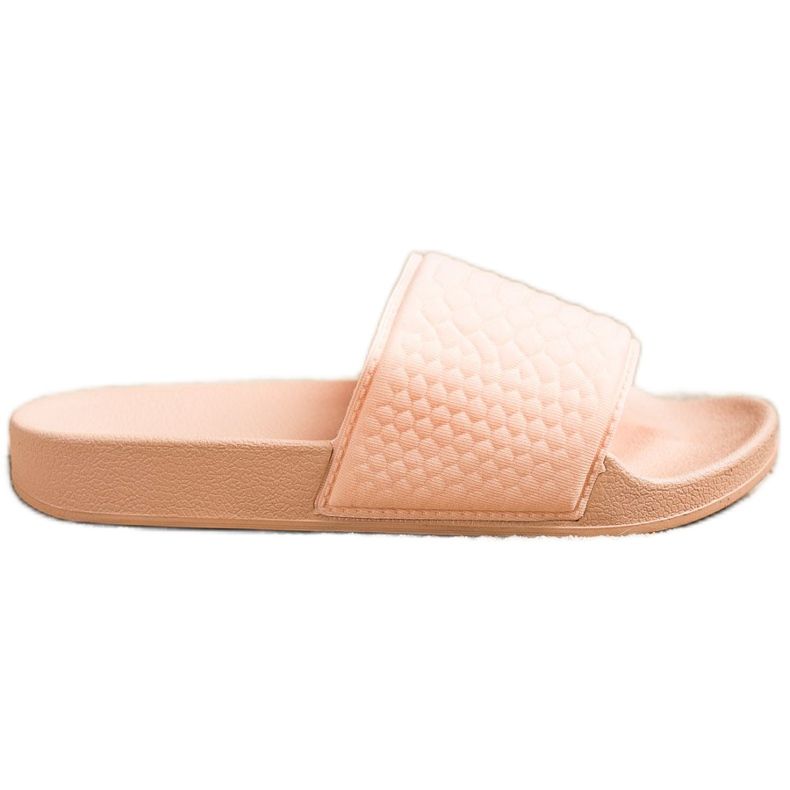 SHELOVET Pantofole in tessuto beige