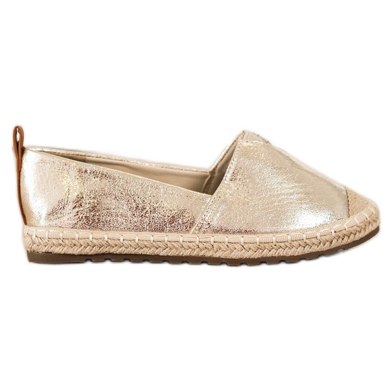 Queen Vivi Espadrillas casual d'oro