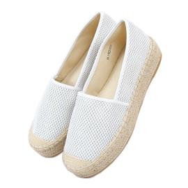 Espadrillas da donna bianche A666-ESP-1 White bianco