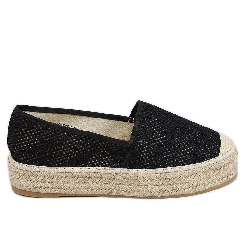 Espadrillas nere da donna A666-ESP-1 Black nero