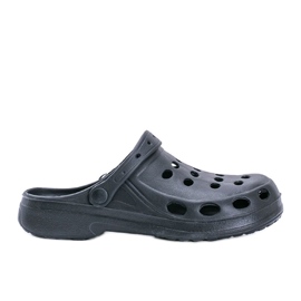 Pantofole da uomo nere David Cox nero