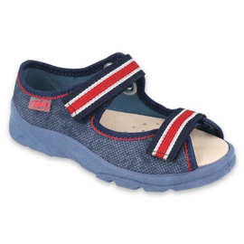 Scarpe per bambini Befado 869X160 rosso blu navy