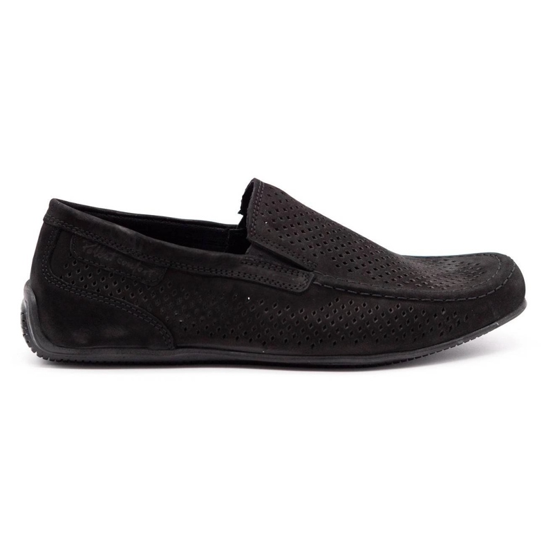 Polbut Mocassini uomo in pelle 2105P nero