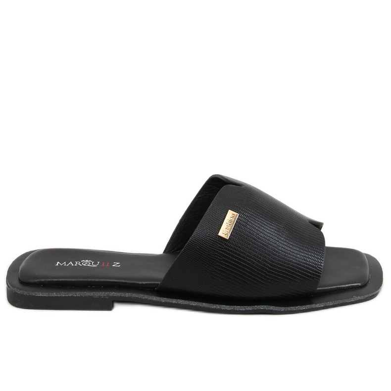Pantofole nere da donna nere 3526 Nere nero