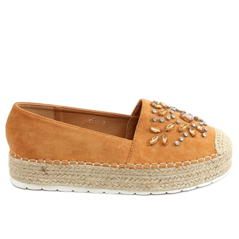 Espadrillas con cammello RC-96 Pietre cammello marrone
