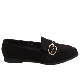 Nero Mocassini neri da donna GQ05 Black