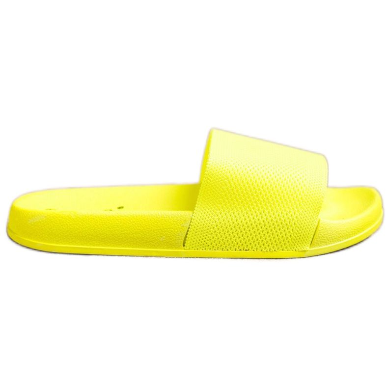 SHELOVET Pantofole al neon giallo