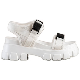 Seastar Sandali Sulla Piattaforma Con Fibbie bianco