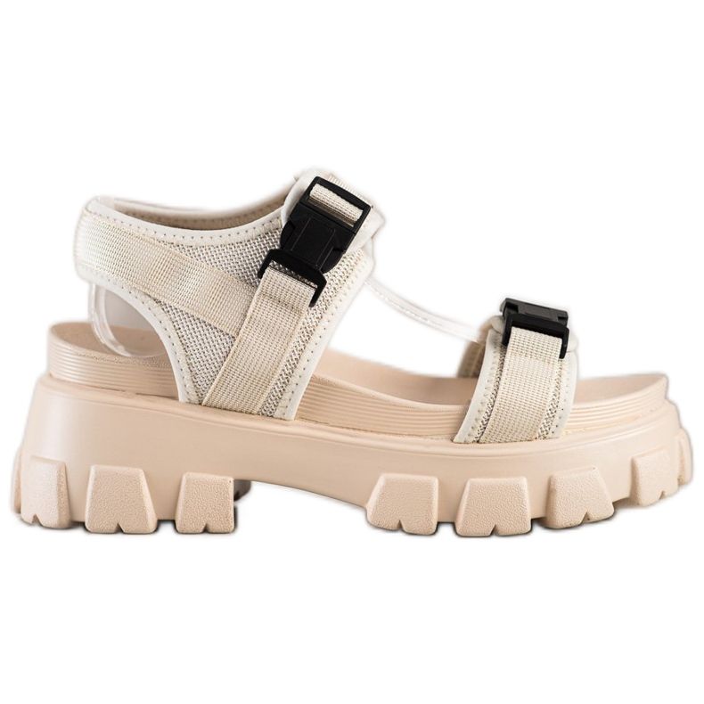 Seastar Sandali Sulla Piattaforma Con Fibbie beige