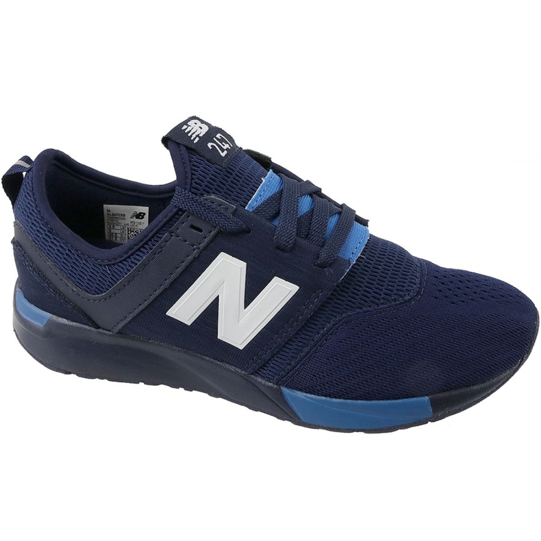 Scarpe New Balance Jr KL247C2G blu navy bianca