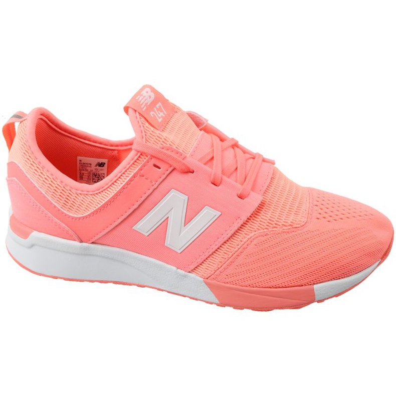 New Balance Jr. KL247C7G scarpe arancione bianca arancia