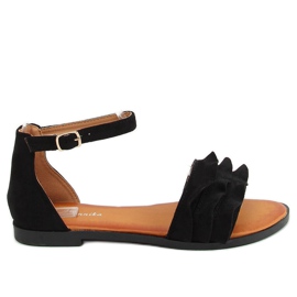 Sandali da donna neri S060195 Nero