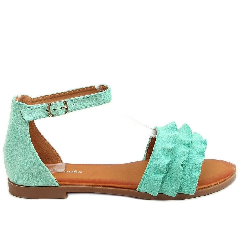 Sandali donna menta S060195 Verde