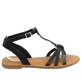 Sandali da donna neri Z5713 Black nero
