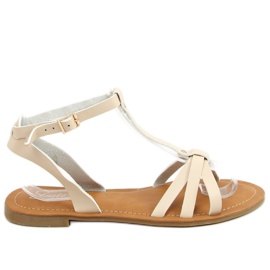 Sandali beige da donna Z5713 Beige