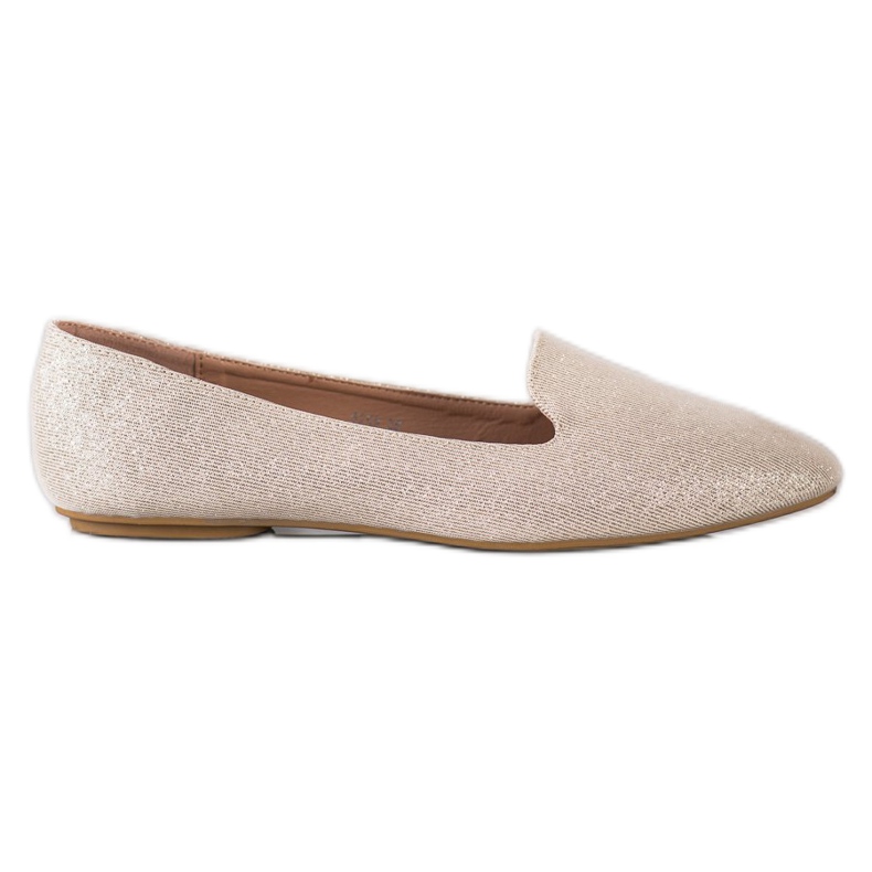 Super Mode Ballerine glitterate d'oro