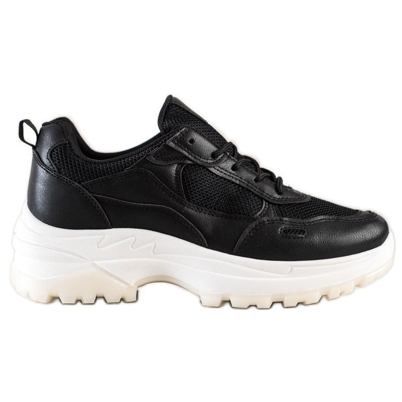 SHELOVET Sneakers Nere Con Rete nero