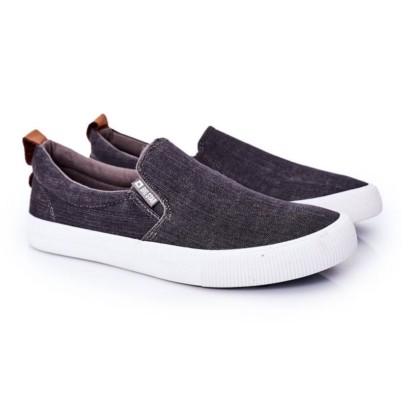 Sneakers Uomo Slip-On Big Star DD174162 Grigie grigio