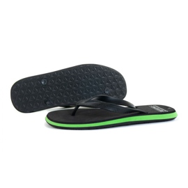 4F M H4L21-KLM004 Pantofole Deep Black nero