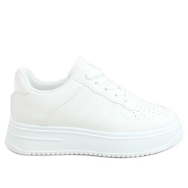 Scarpe sportive da donna bianche G191 White bianco