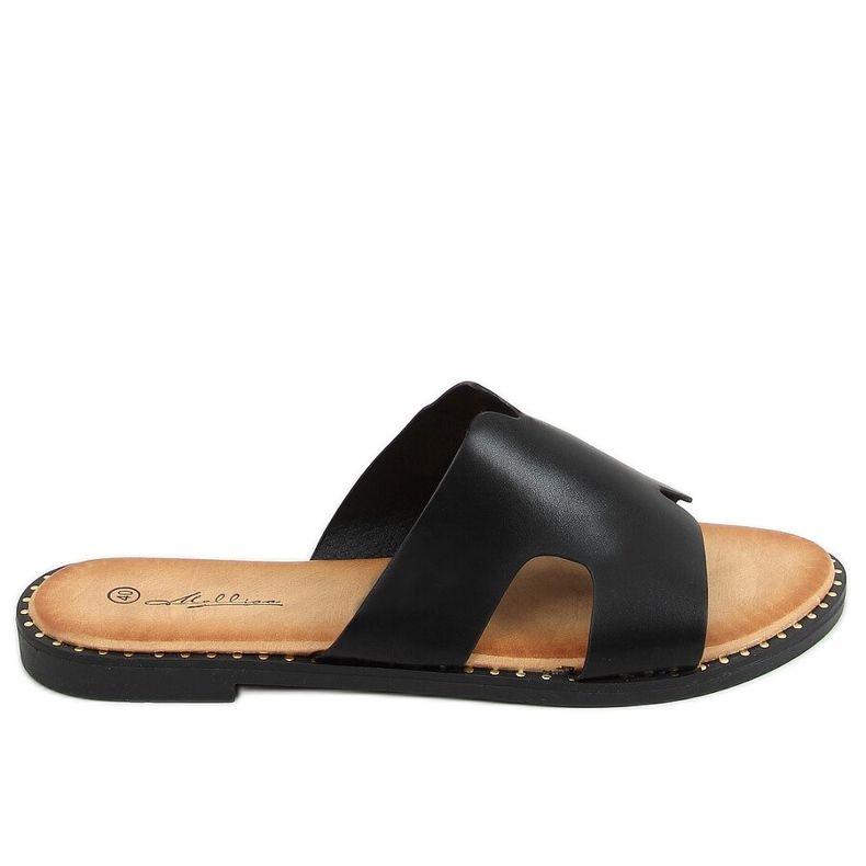 Pantofole nere da donna nere SL1525 Black nero