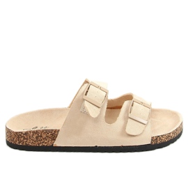 Ciabatte in sughero beige MS10005 Beige