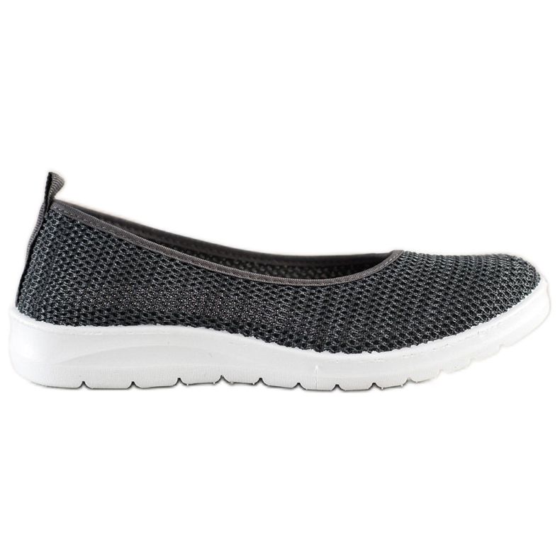 SHELOVET Scarpe da ginnastica senza lacci grigio