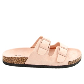 Ciabatte in sughero rosa MS10005 Nude