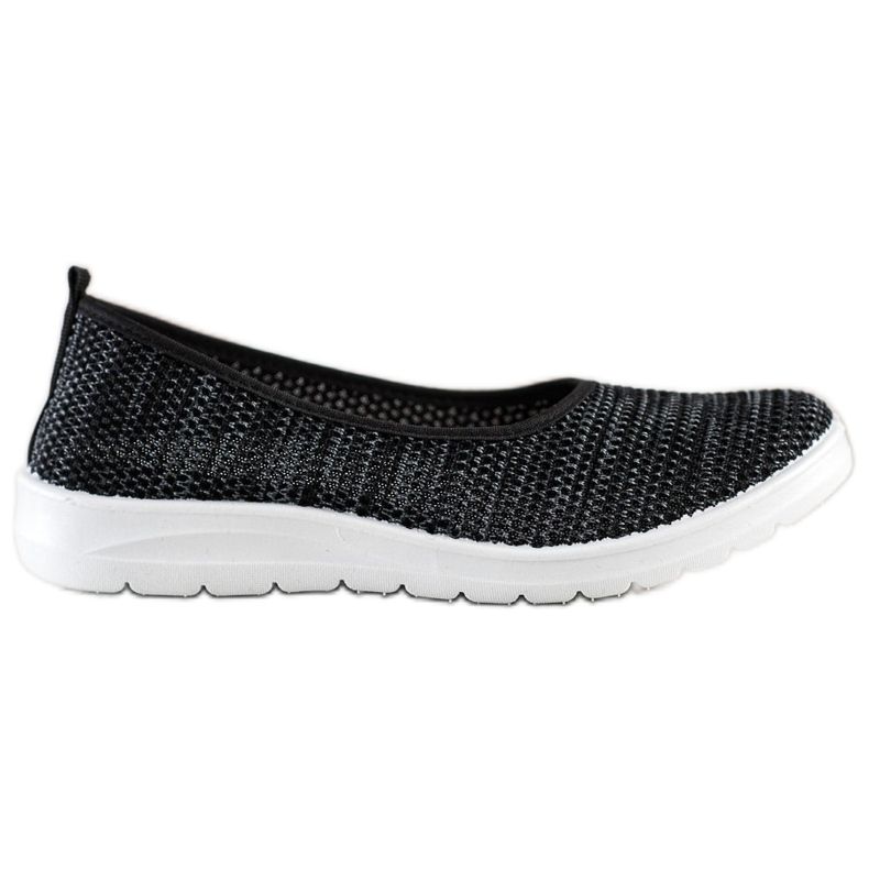 SHELOVET Scarpe da ginnastica senza lacci nero