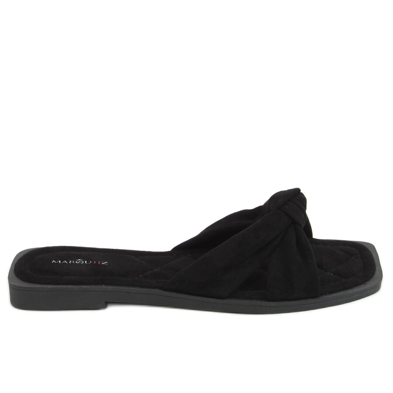 Pantofole nere da donna nere 6926 Black nero