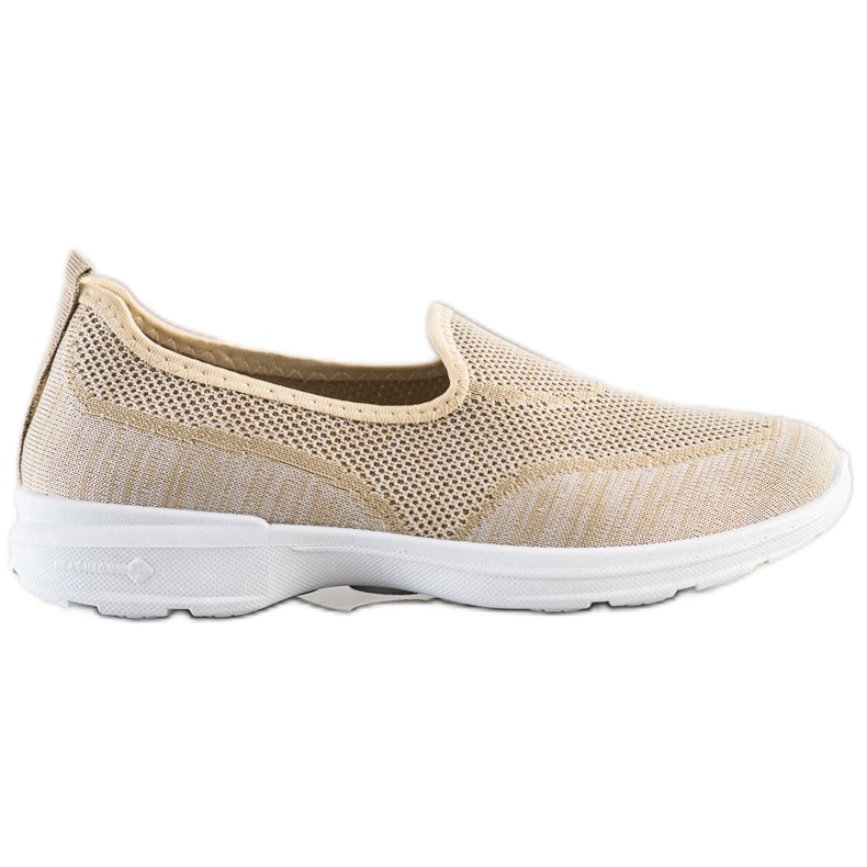 SHELOVET Scarpe sportive traforate beige